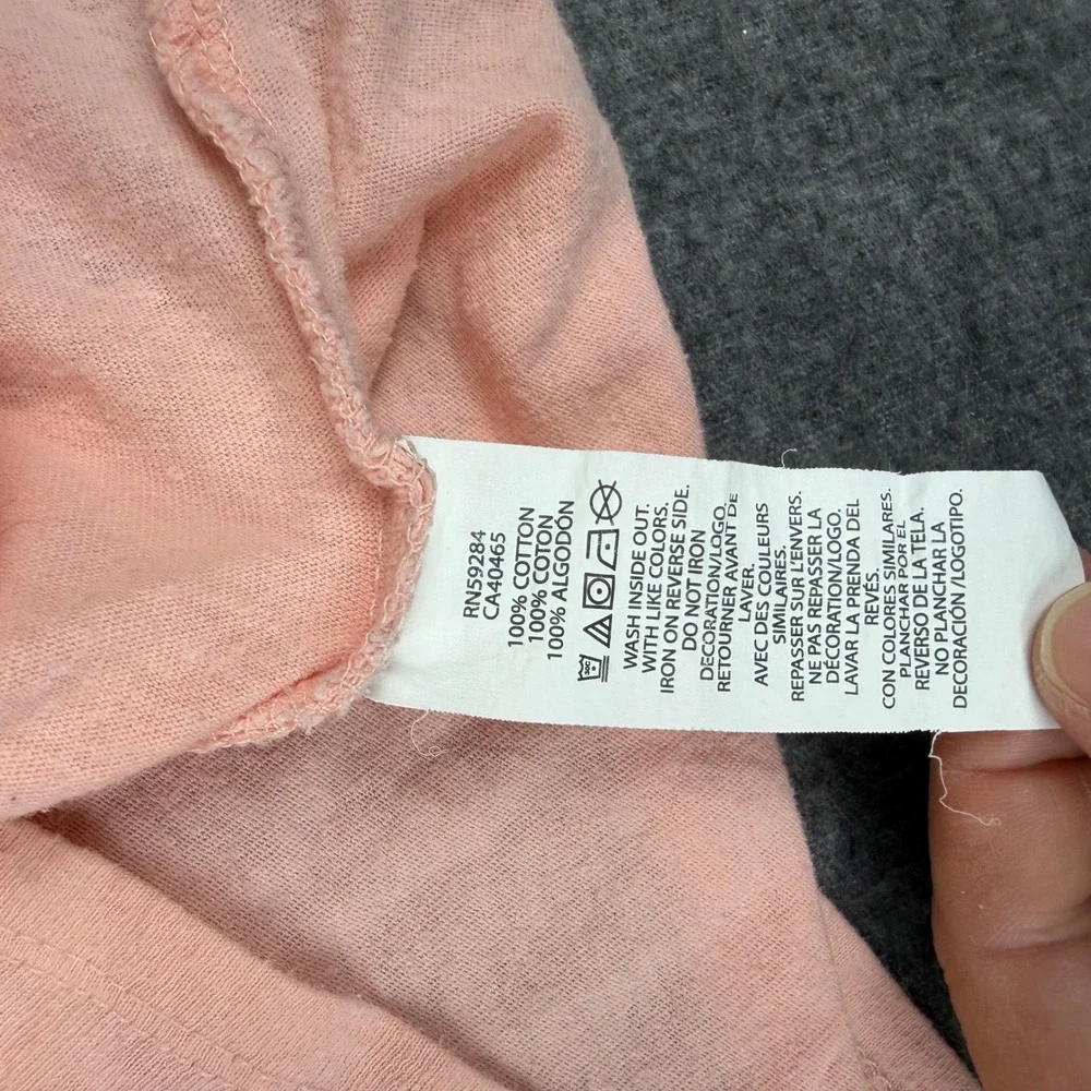 The Children's Place Graphic Tee Kids Size 7/8 Peach Cat Tiara Sunglasses Cotton